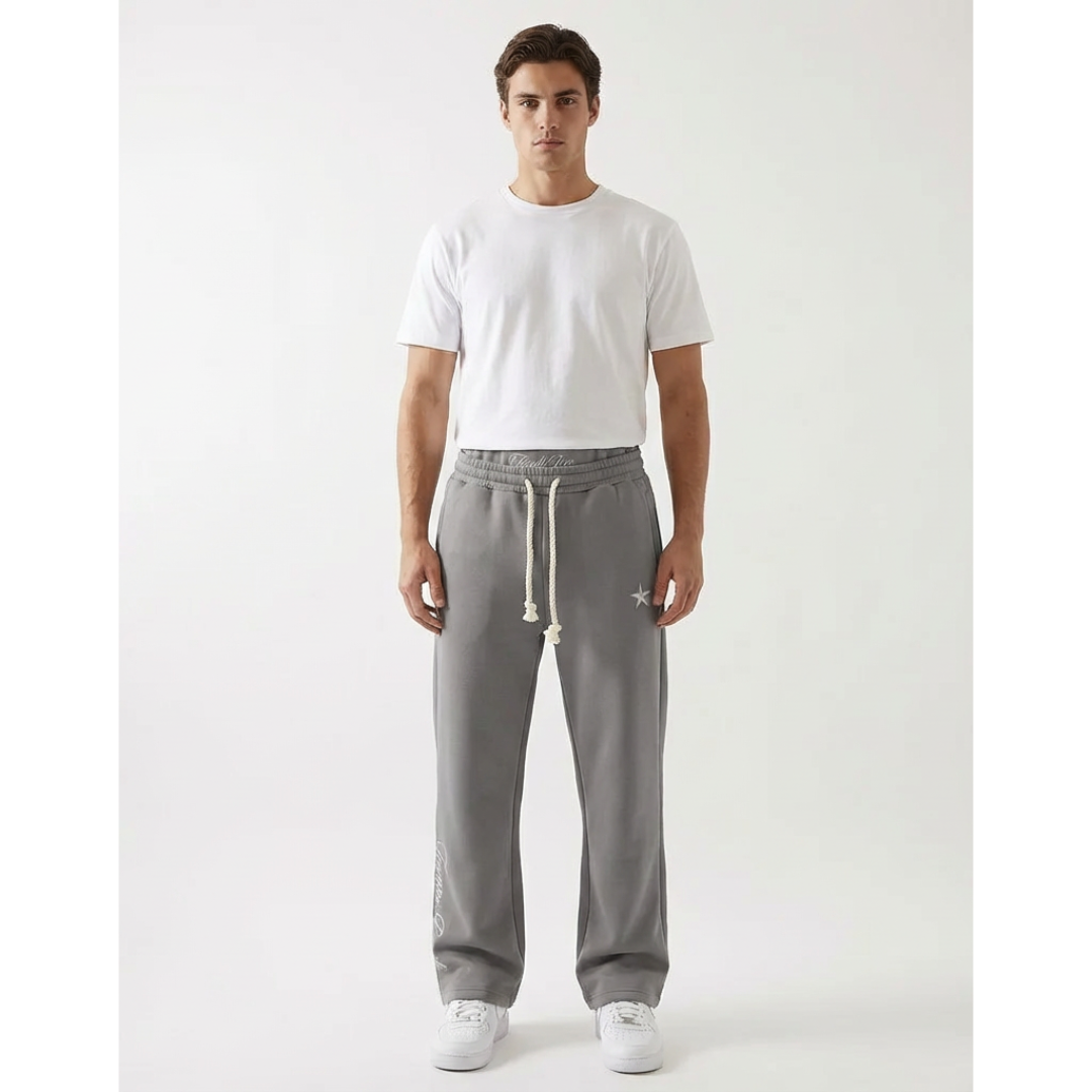 Pantaloni Jogger Unisex Baggy Vestibilità Con Tasche Casual