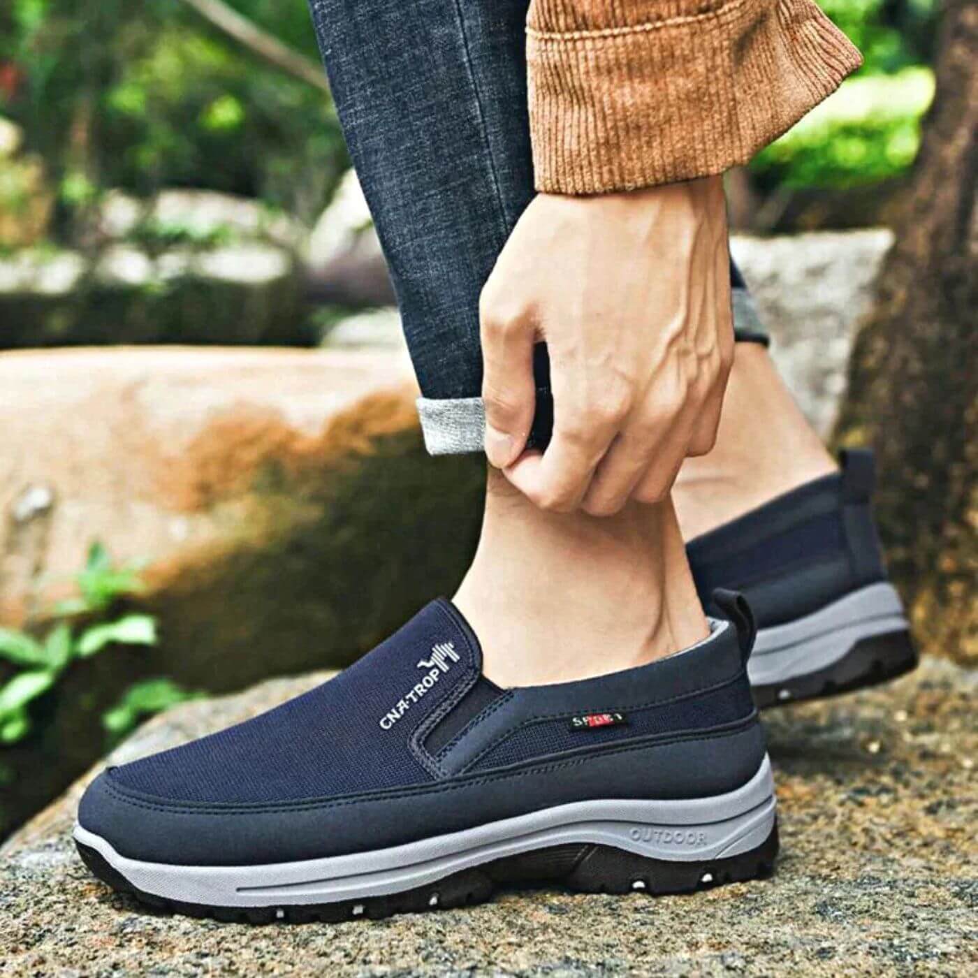 Scarpe Ortopediche Uomo Ergonomiche Slip-On