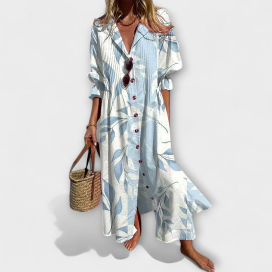 Abito Donna Velluto Smanicato con Copertura Pancia