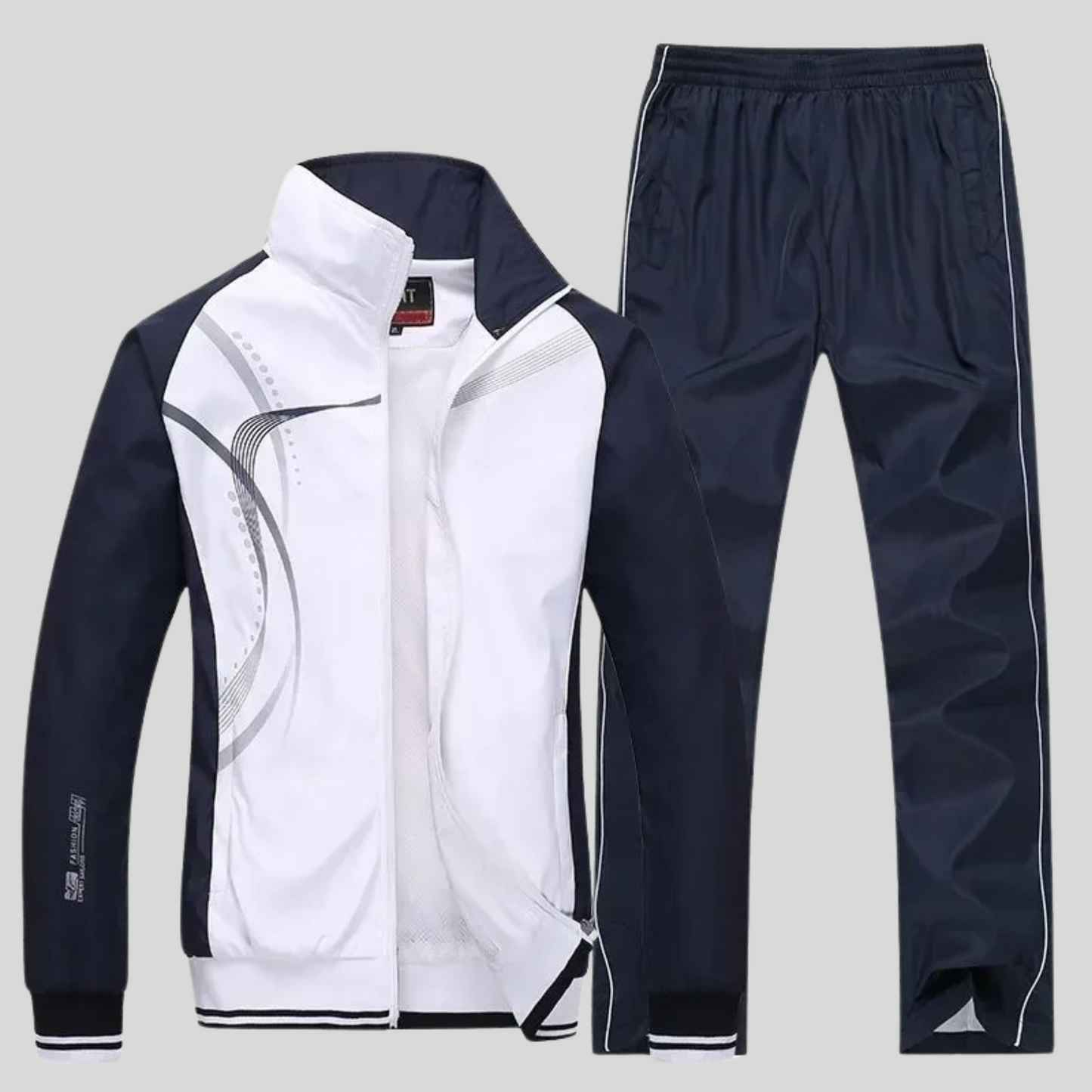 Set Sportivo Uomo Termico Manica Lunga Vestibilità Ampia Sportivo