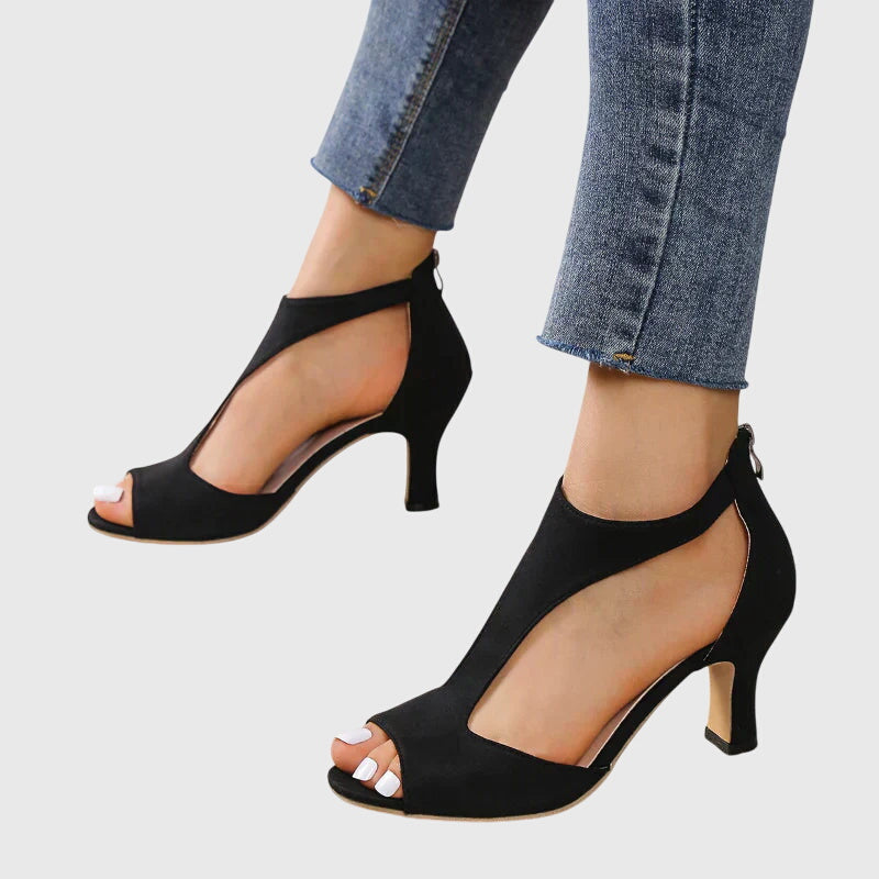 Tacchi Ortopedici Donna in Pelle con Plantare Anatomico