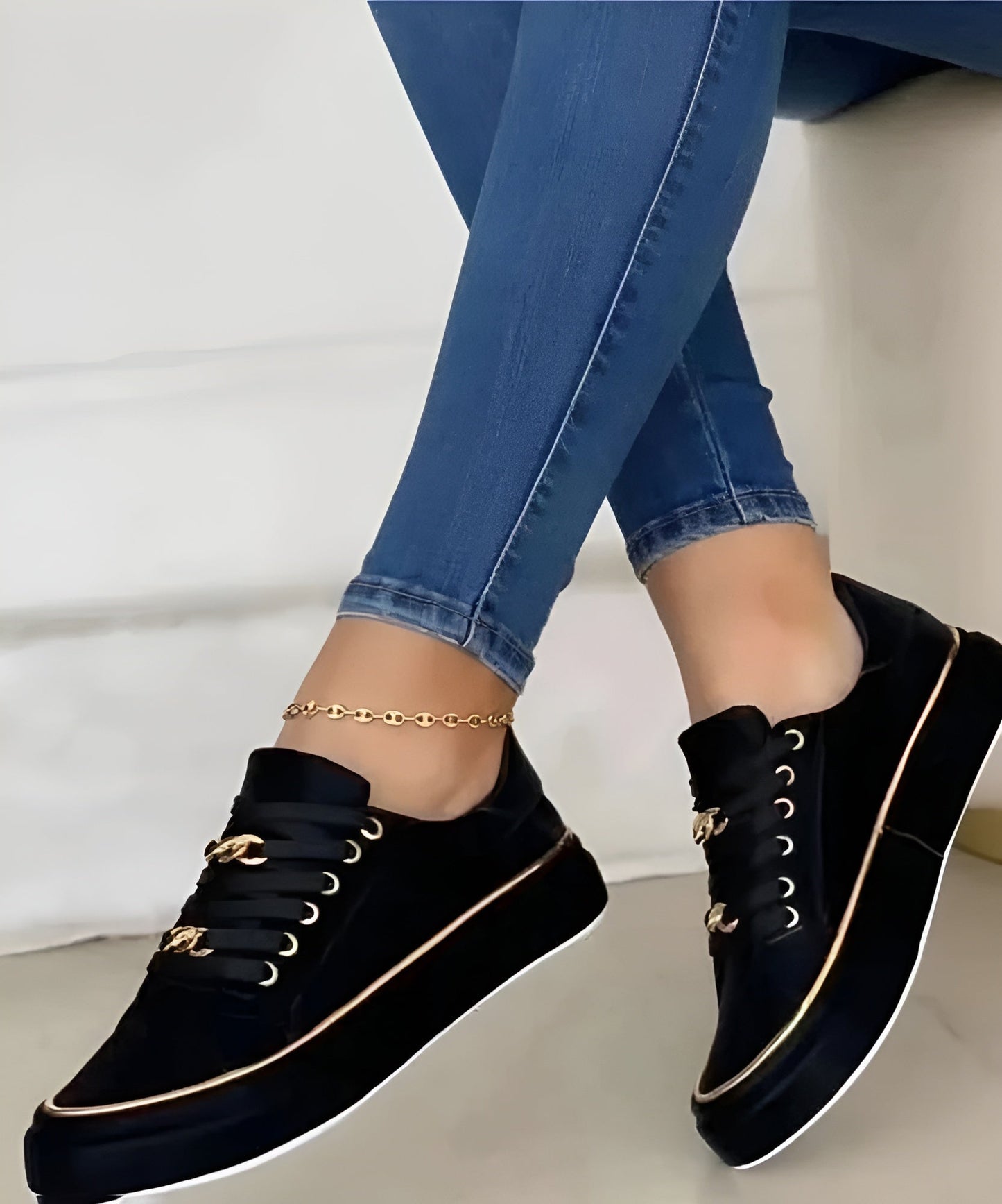 Sneakers Donna Ortopediche Eleganti Smanicate con Suola