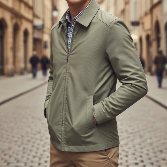 Giacca uomo casual manica lunga