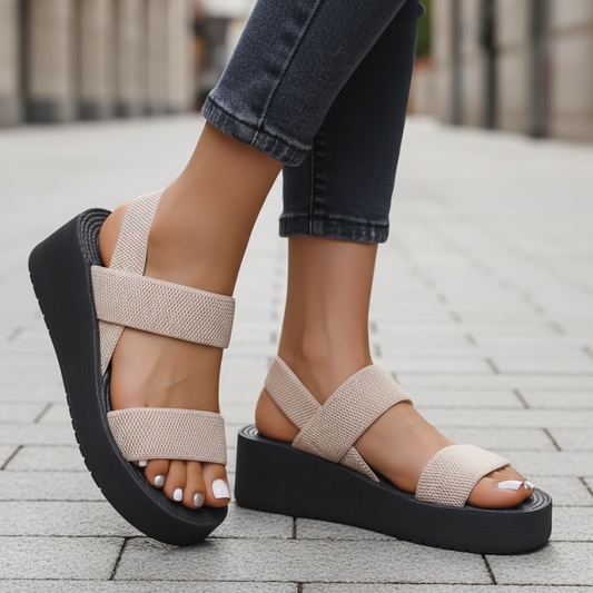 Sandali Platform Donna con Zeppa Leggeri Estivi
