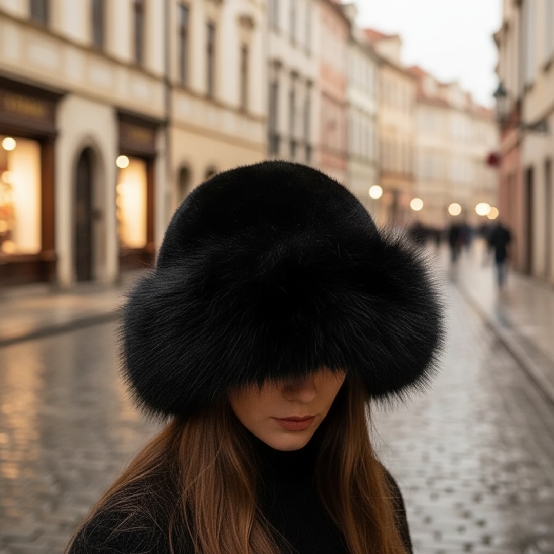Cappello Donna Colbacco Invernale in Tessuto Misto