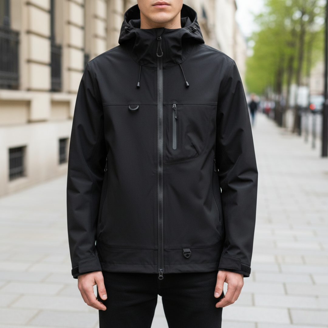 Giacca Outdoor Unisex in Tessuto Tecnico