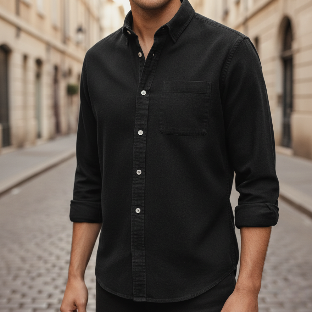 Camicia uomo con taschino