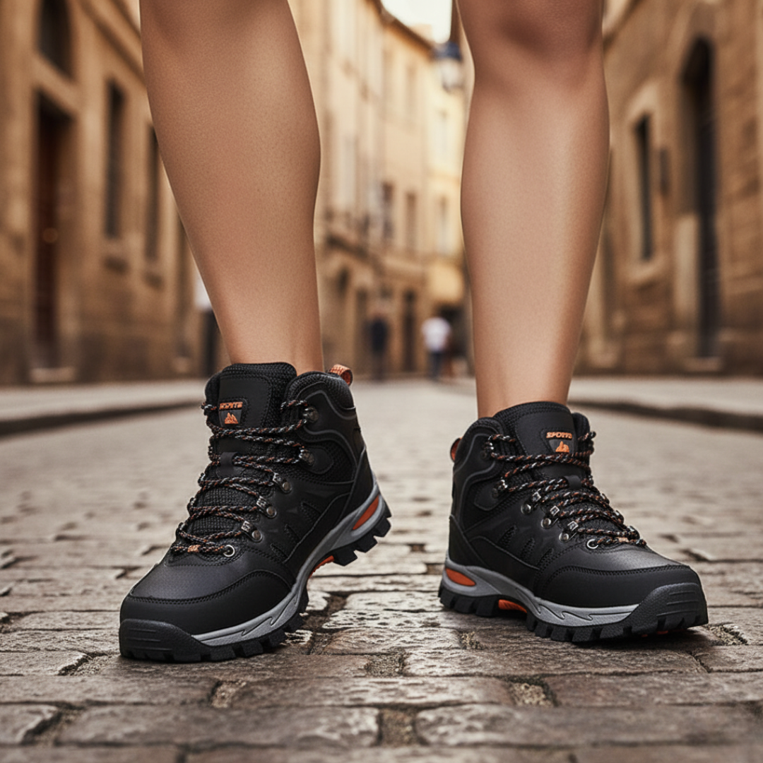 Scarpe Uomo Escursionismo Impermeabili con Lacci