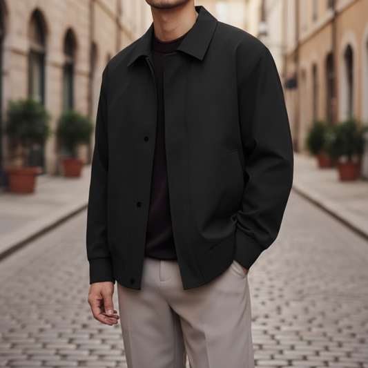 Giacca Bomber Uomo in Misto Tecnico