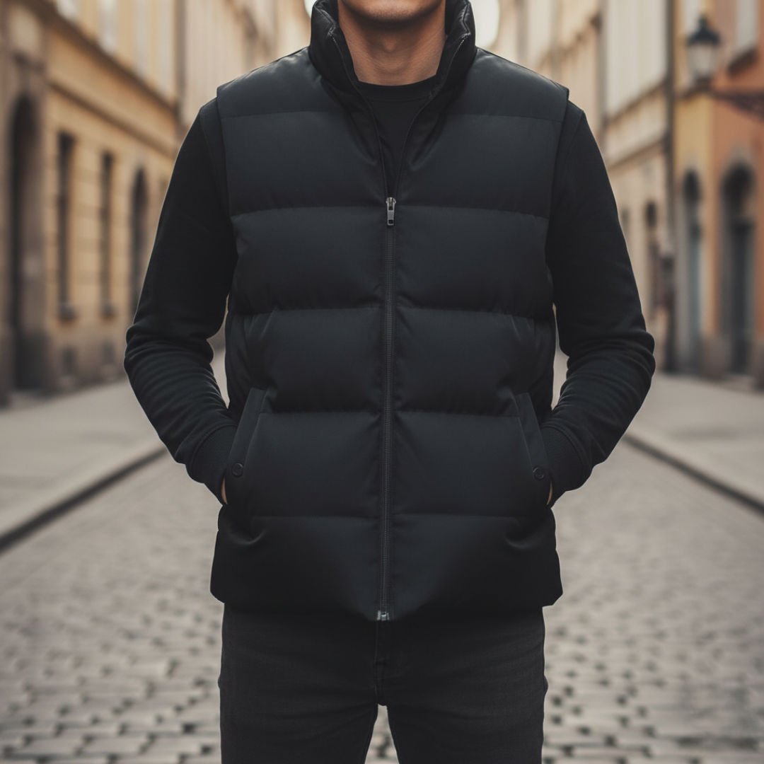 Gilet Uomo Imbottito Piumino