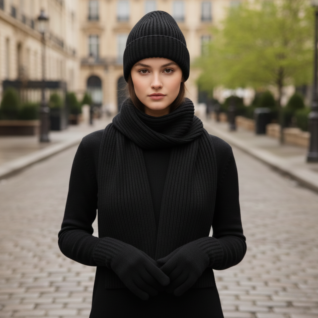 Set Invernale Donna in Maglia
