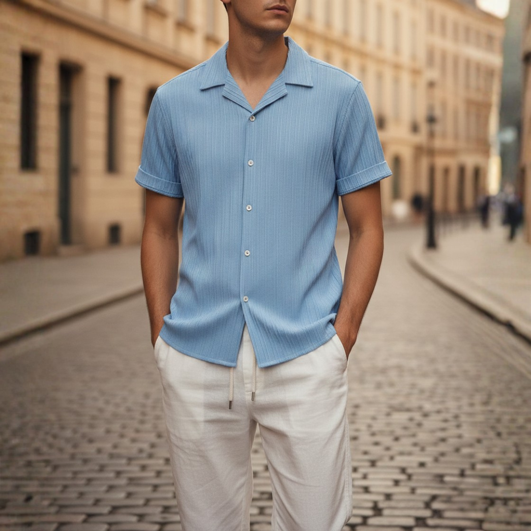 Set Coordinato Uomo Maglia Pantaloni a Costine