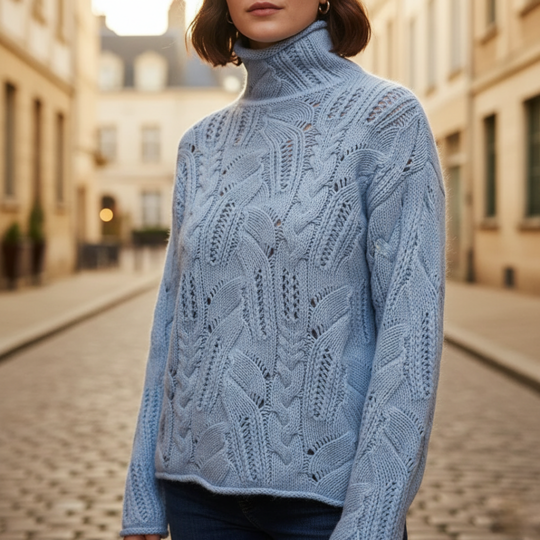 Maglione Donna con Collo Alto