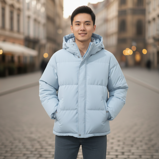Giacca Unisex Piumino Cappuccio