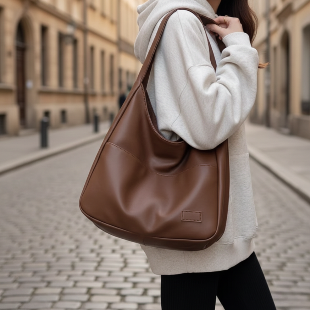 Borsa Donna Spalla Ecopelle Hobo Grande