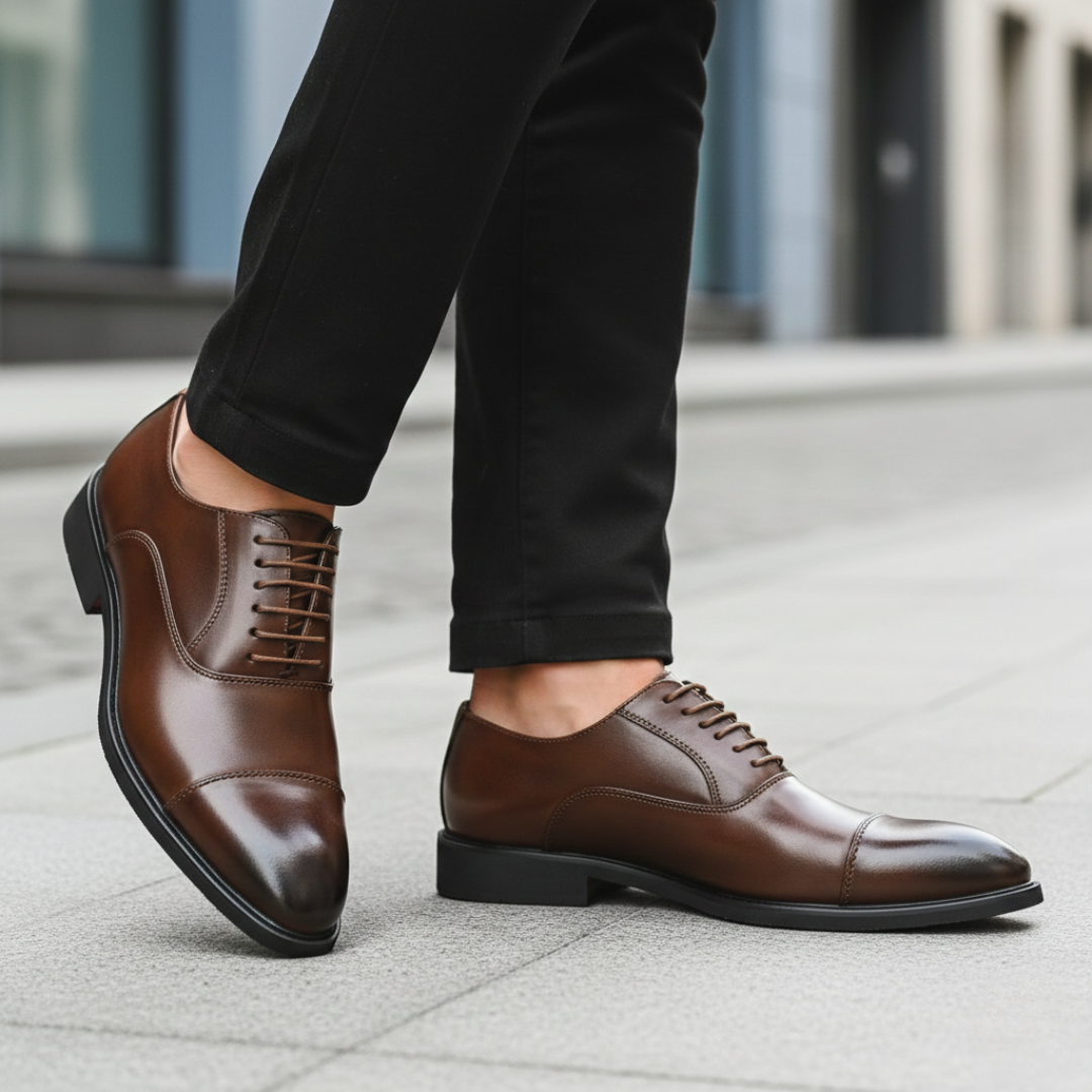 Scarpe Oxford Uomo in Similpelle