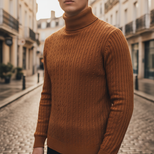 Maglione Uomo Collo Alto