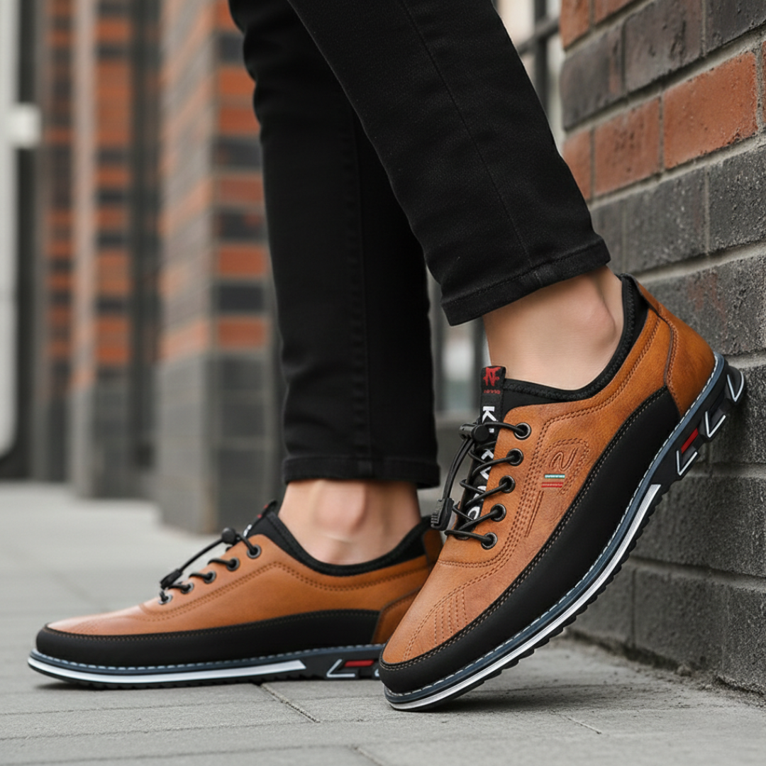 Scarpe Business Ortopediche Stringate Uomo