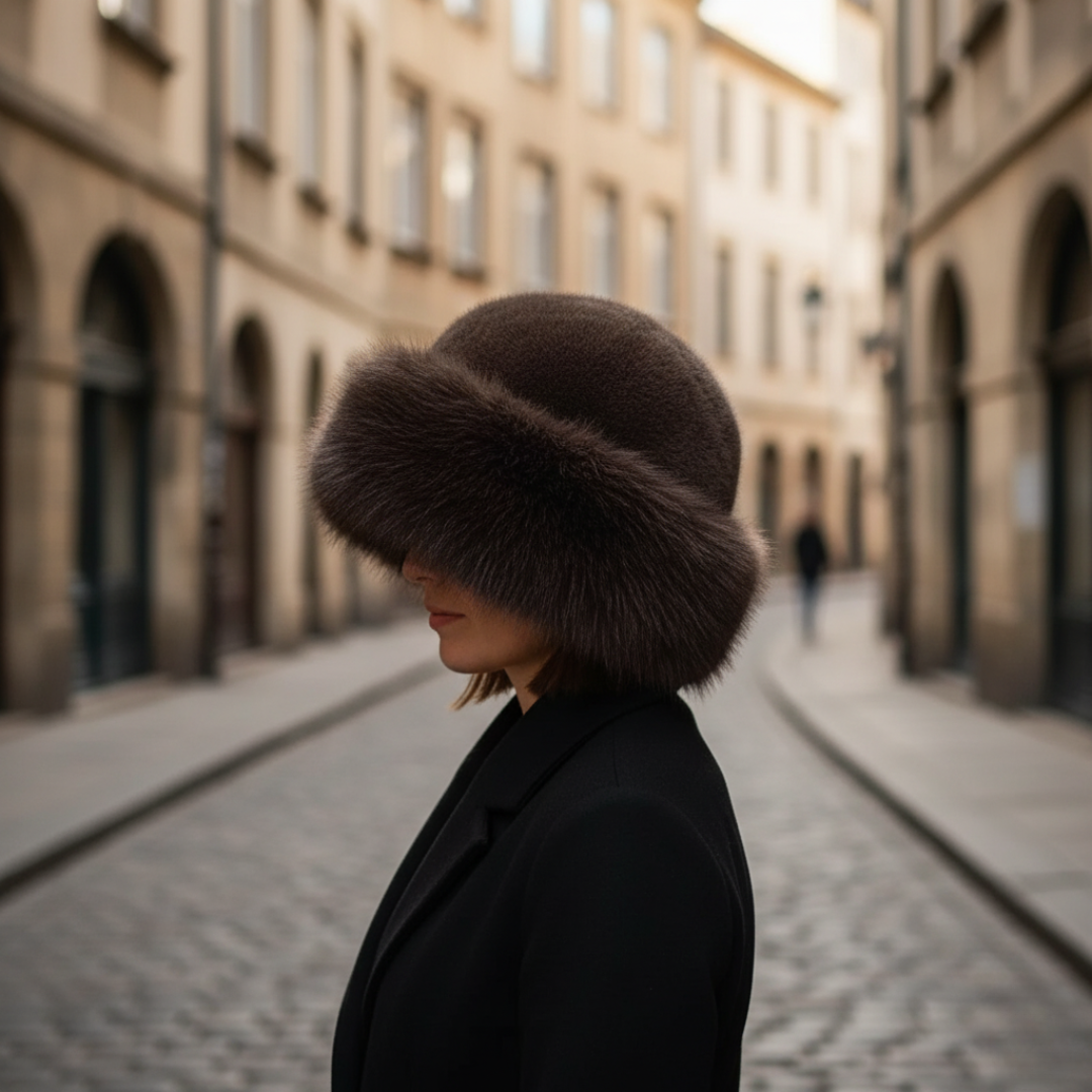 Cappello Donna Colbacco Invernale in Tessuto Misto