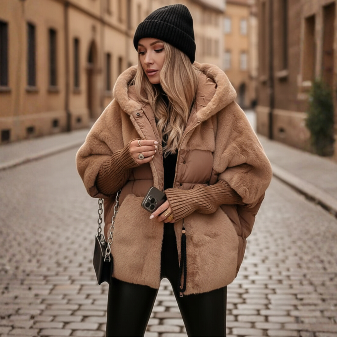Giacca Piumino Donna con Cappuccio