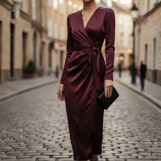 Abito Lungo Donna per Cerimonia e Cocktail