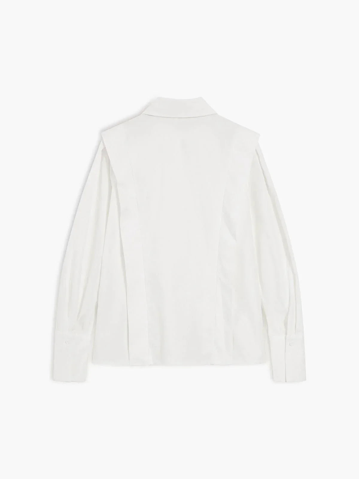Camicia Donna Cotone con Bottoni Smanicato