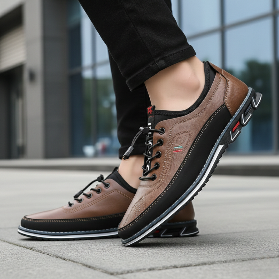 Scarpe Business Ortopediche Stringate Uomo