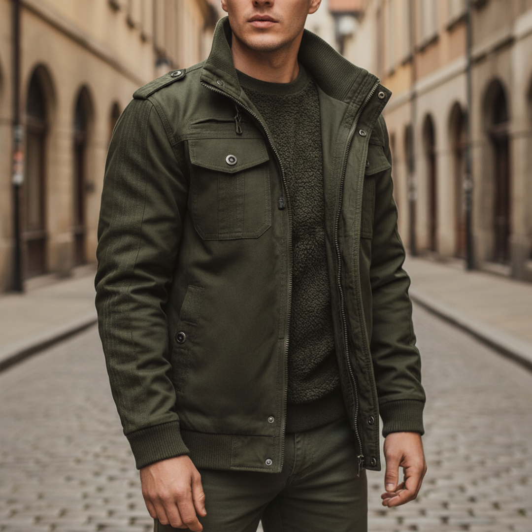 Giubbotto da uomo con zip