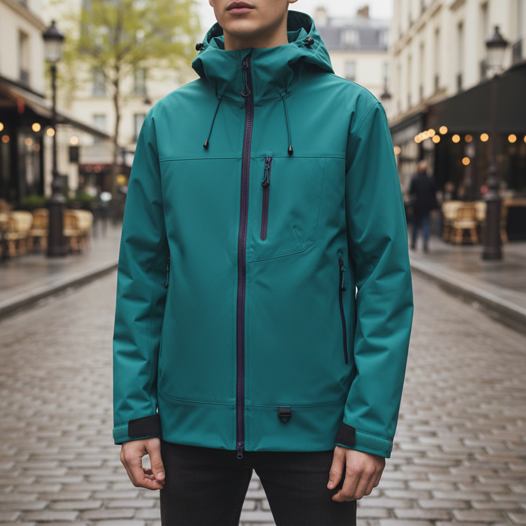 Giacca Outdoor Unisex in Tessuto Tecnico