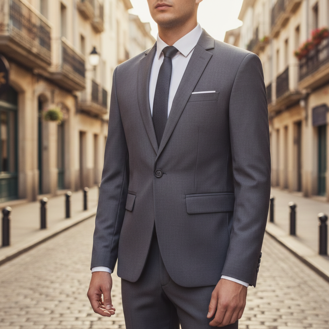 Giacca Abito Uomo Slim Fit Business Formale
