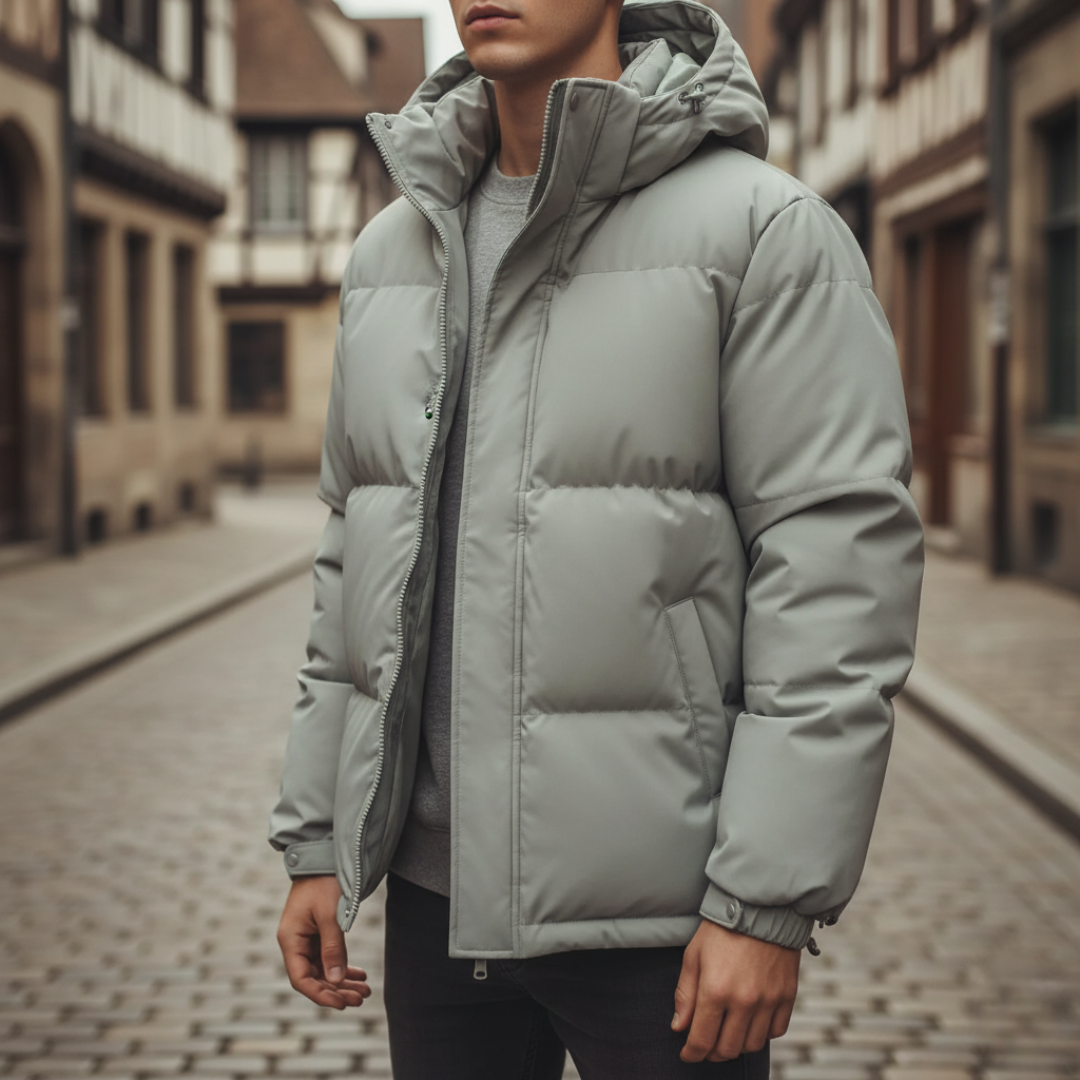 Giacca Unisex Piumino Cappuccio