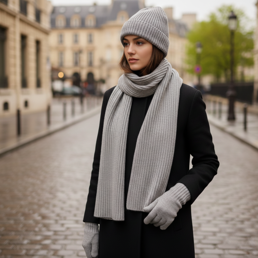 Set Invernale Donna in Maglia