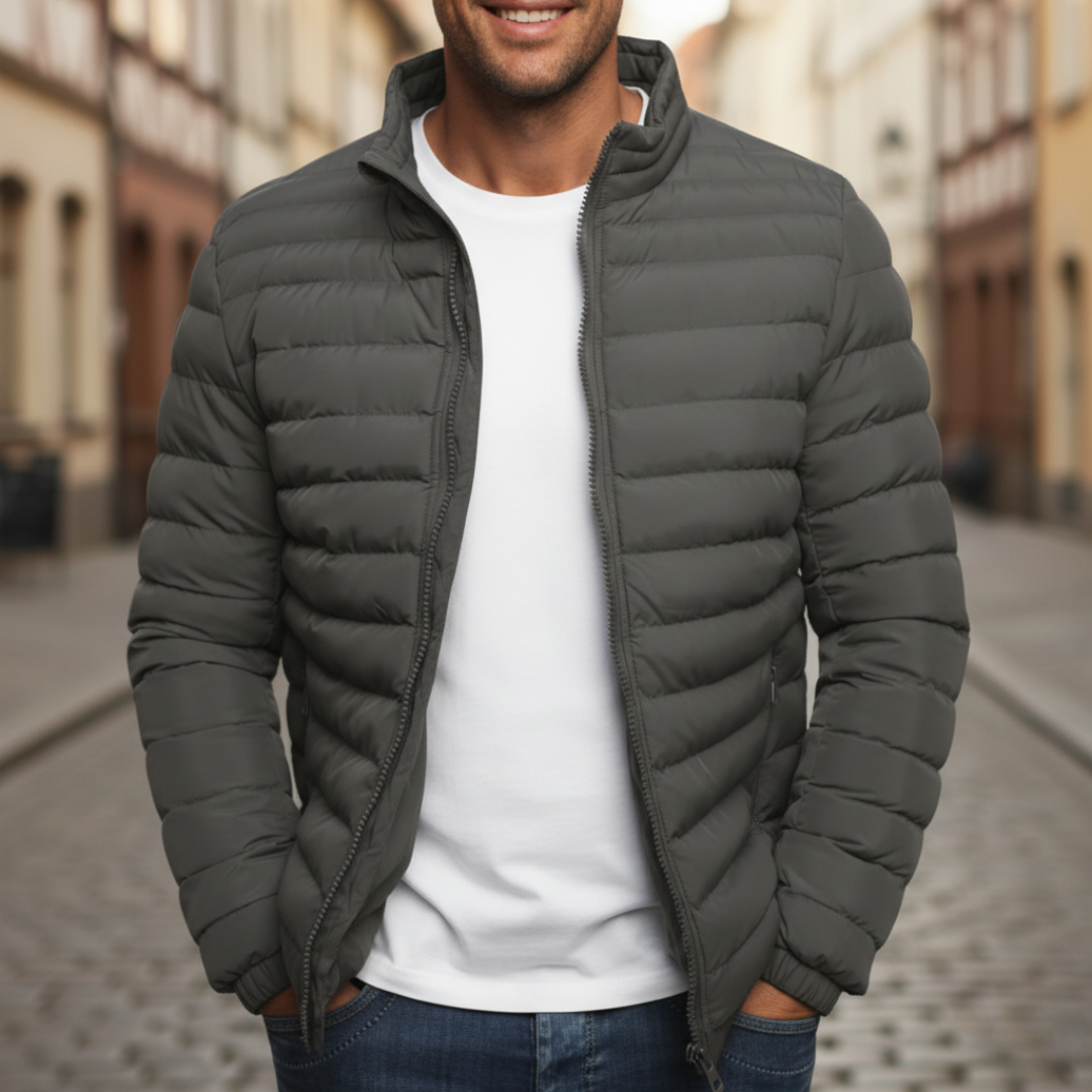 Giacca Uomo Piumino Materiale Resistente