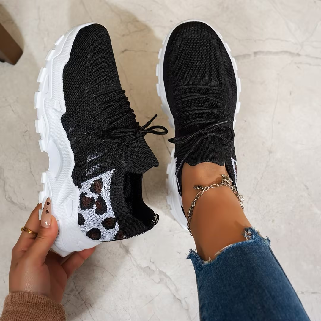 Sneakers Orthopediche Donna in Tessuto con Suola