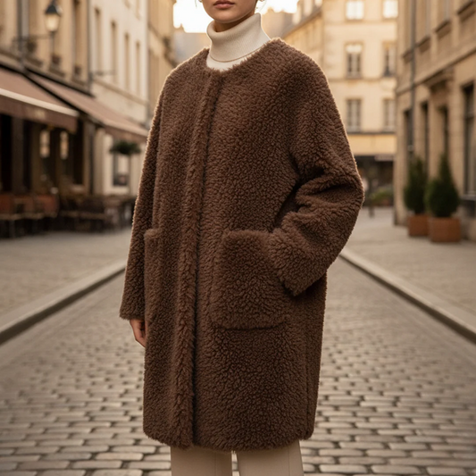 Cappotto Teddy Donna