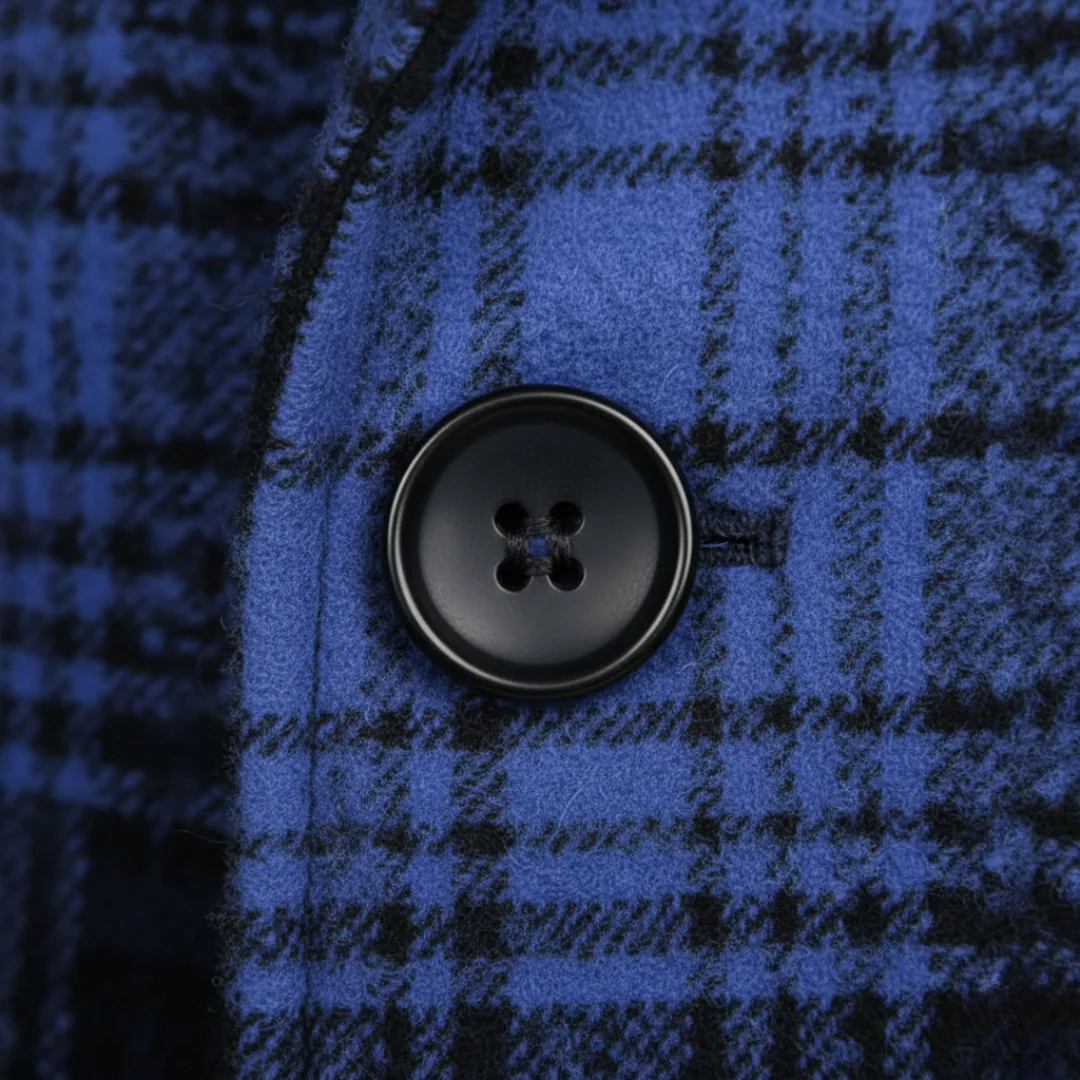 Cappotto Uomo a Quadri