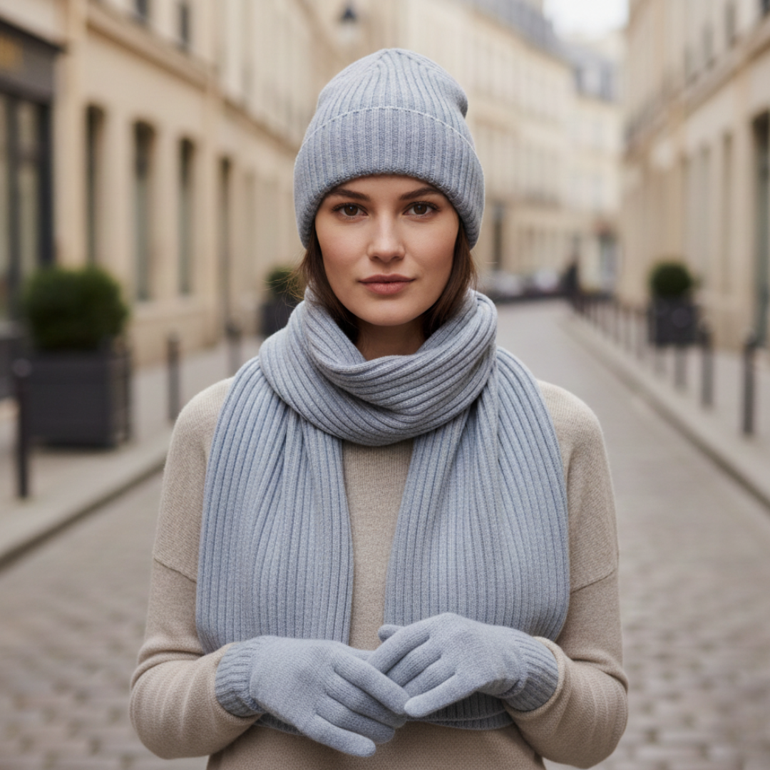 Set Invernale Donna in Maglia