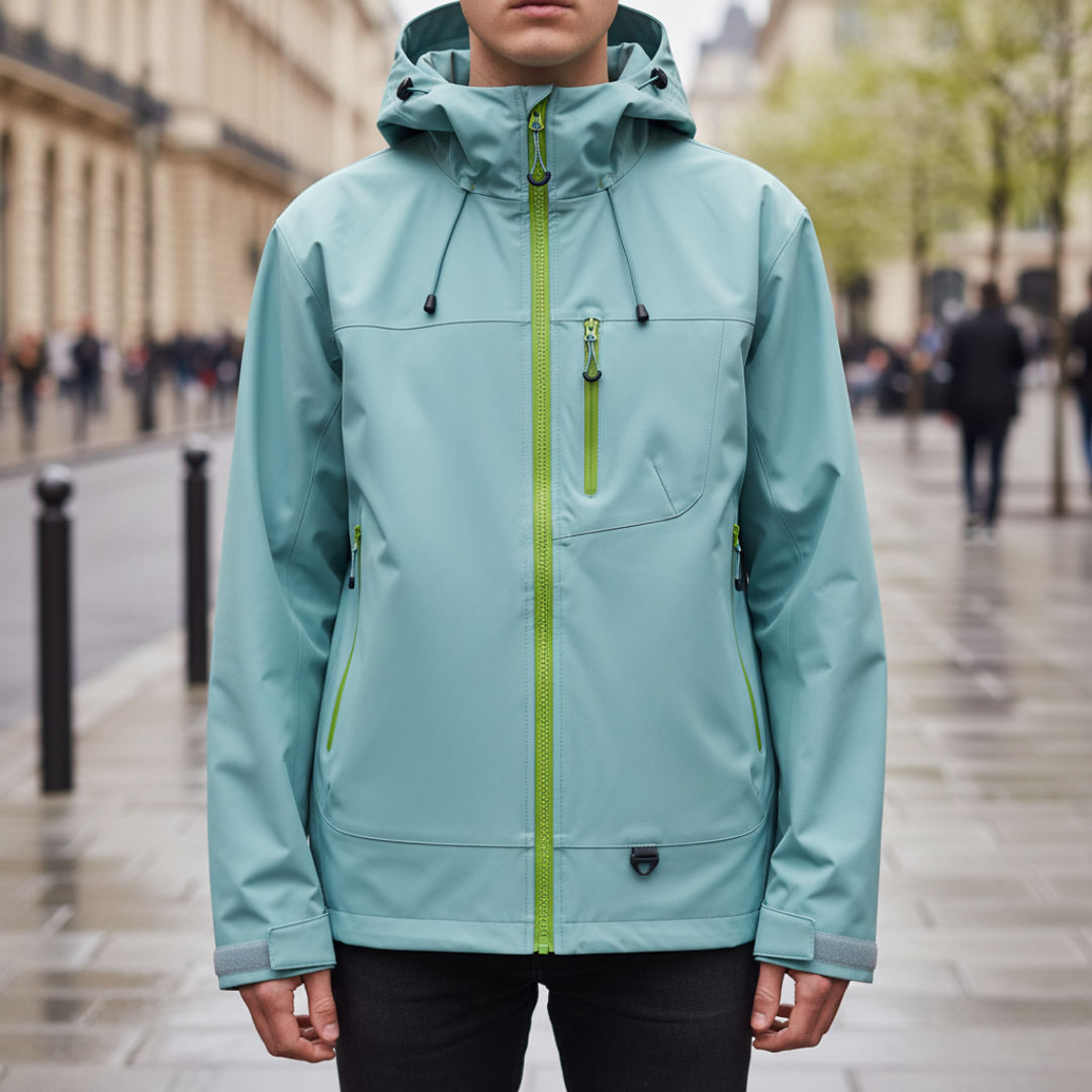 Giacca Outdoor Unisex in Tessuto Tecnico