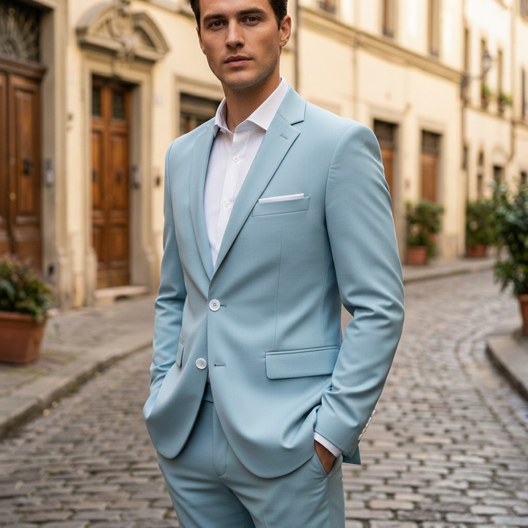 Giacca Abito Uomo Slim Fit Business Formale