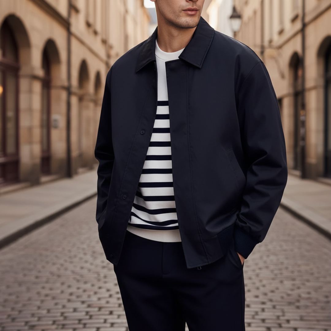 Giacca Bomber Uomo in Misto Tecnico