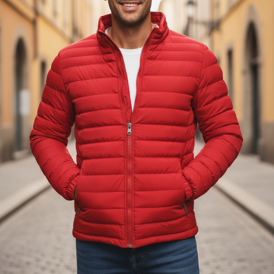 Giacca Uomo Piumino Materiale Resistente