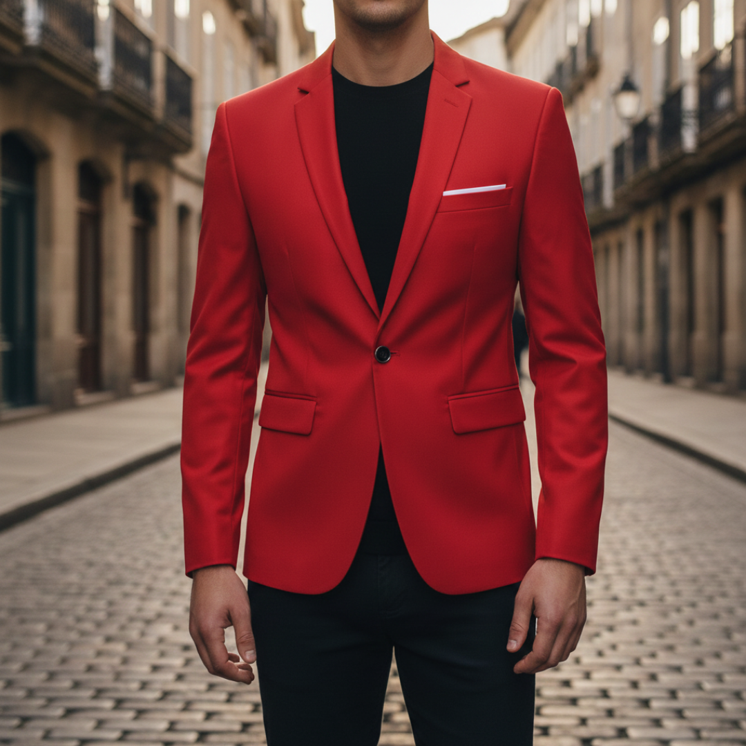 Giacca Abito Uomo Slim Fit Business Formale