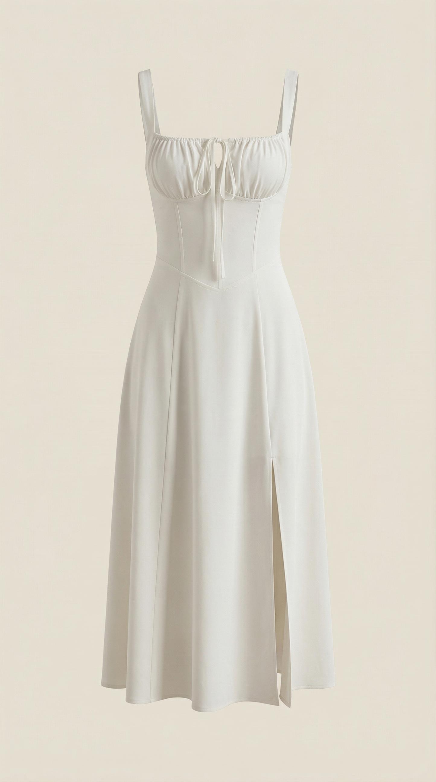 Abito Donna Velluto Smanicato Midi Floreale con Scollo a V