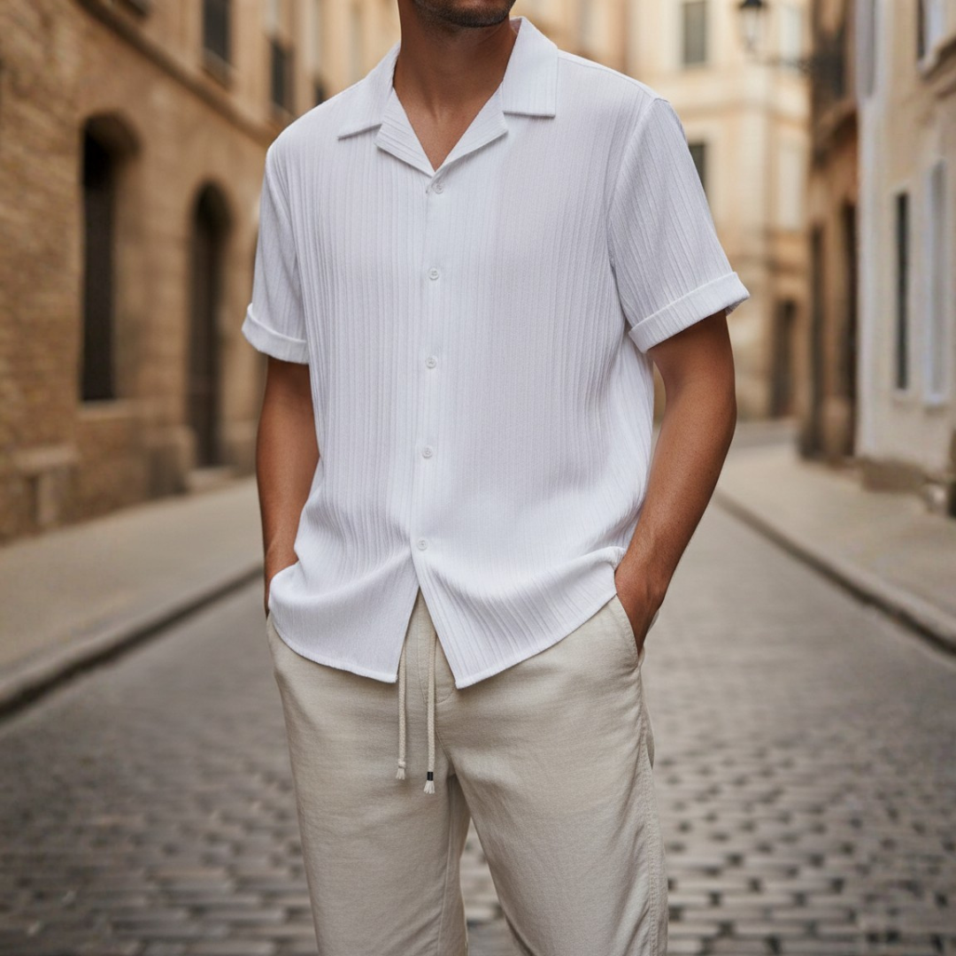 Set Coordinato Uomo Maglia Pantaloni a Costine