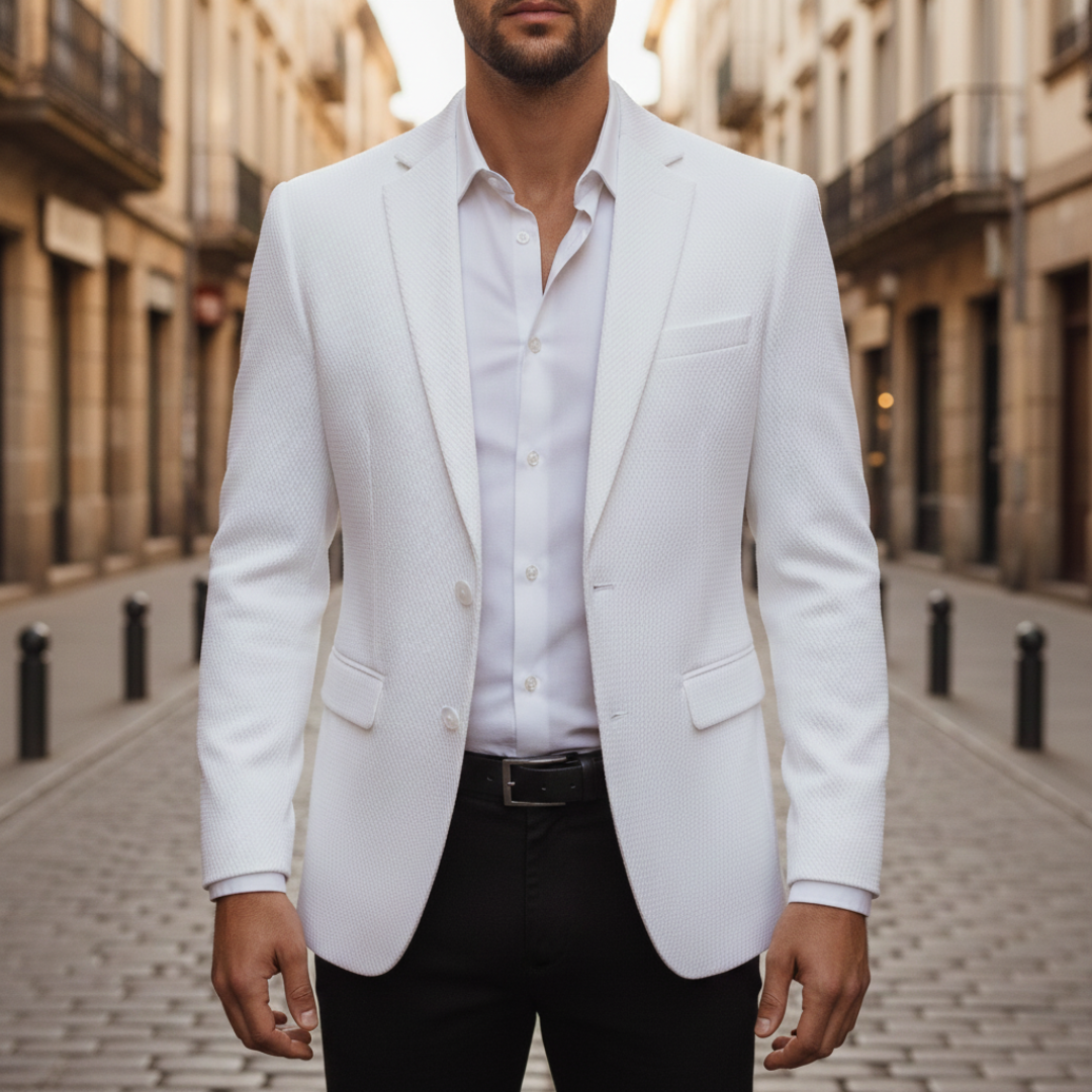 Giacca Abito Uomo Slim Fit Business Formale